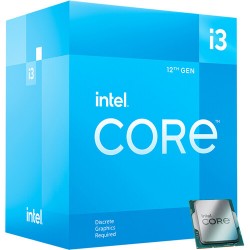 Intel i3-12100F Upto 4.3 GHz LGA1700 Socket 4 Cores 8 Threads Desktop Processor 